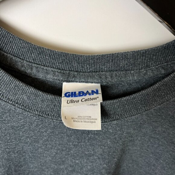 2010 Hope Biker Sunday T Shirt Medium M Gray Graphic Tee Vintage Y2K - Picture 4 of 16